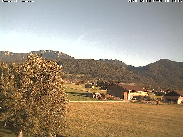 Archived image Webcam Benediktenwand (Bavaria)
