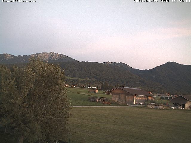 Archived image Webcam Benediktenwand (Bavaria)