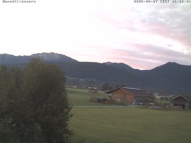 Archived image Webcam Benediktenwand (Bavaria)