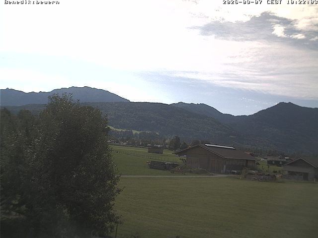Archived image Webcam Benediktenwand (Bavaria)