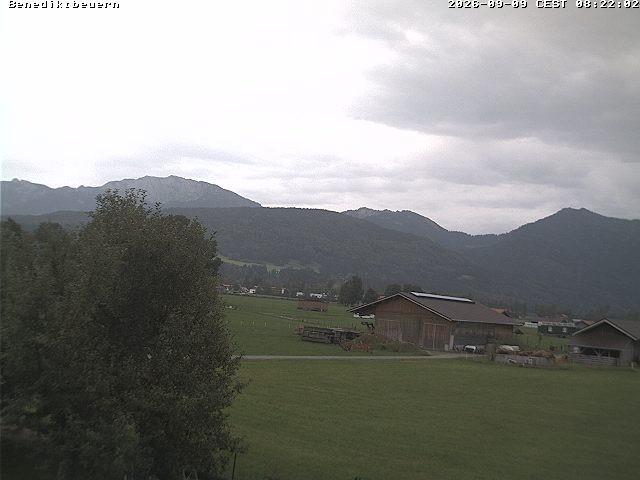 Archiv Foto Webcam Benediktenwand (Bayern)