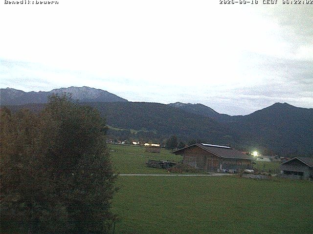 Archiv Foto Webcam Benediktenwand (Bayern)