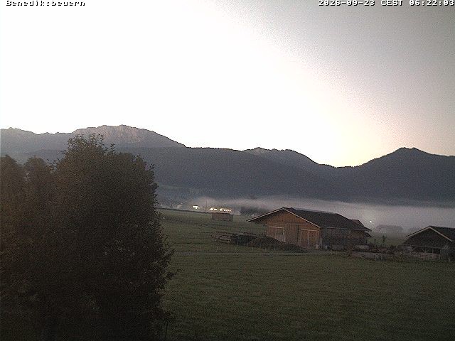 Archived image Webcam Benediktenwand (Bavaria)