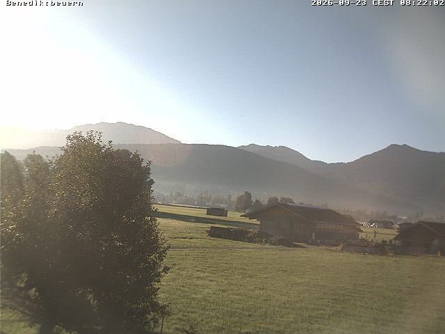 Archived image Webcam Benediktenwand (Bavaria)