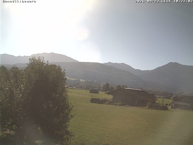 Archived image Webcam Benediktenwand (Bavaria)
