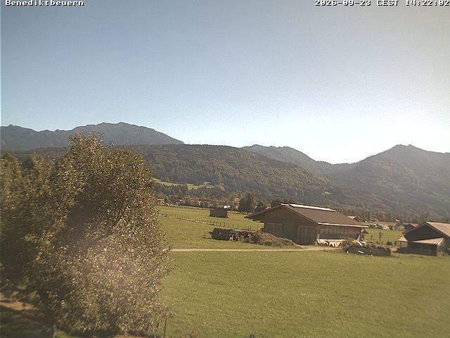 Archived image Webcam Benediktenwand (Bavaria)