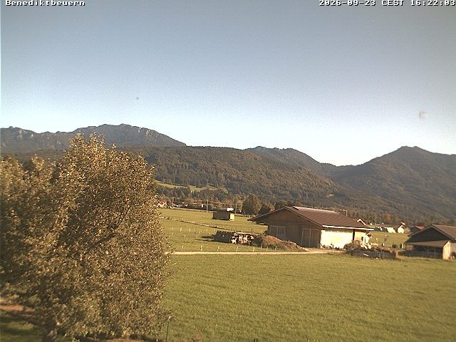 Archived image Webcam Benediktenwand (Bavaria)