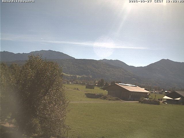 Archived image Webcam Benediktenwand (Bavaria)
