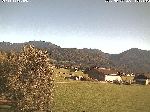 Archived image Webcam Benediktenwand (Bavaria)