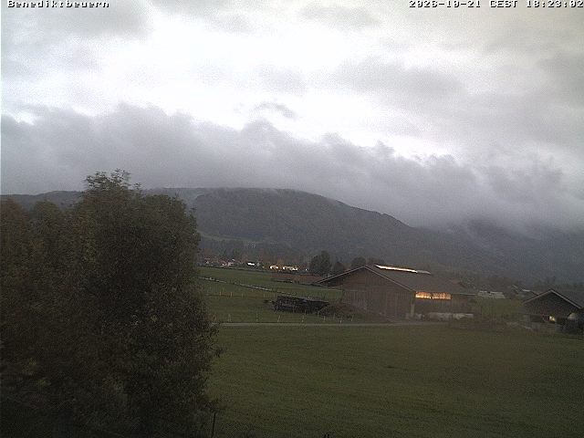 Archiv Foto Webcam Benediktenwand (Bayern)
