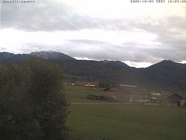 Archiv Foto Webcam Benediktenwand (Bayern)