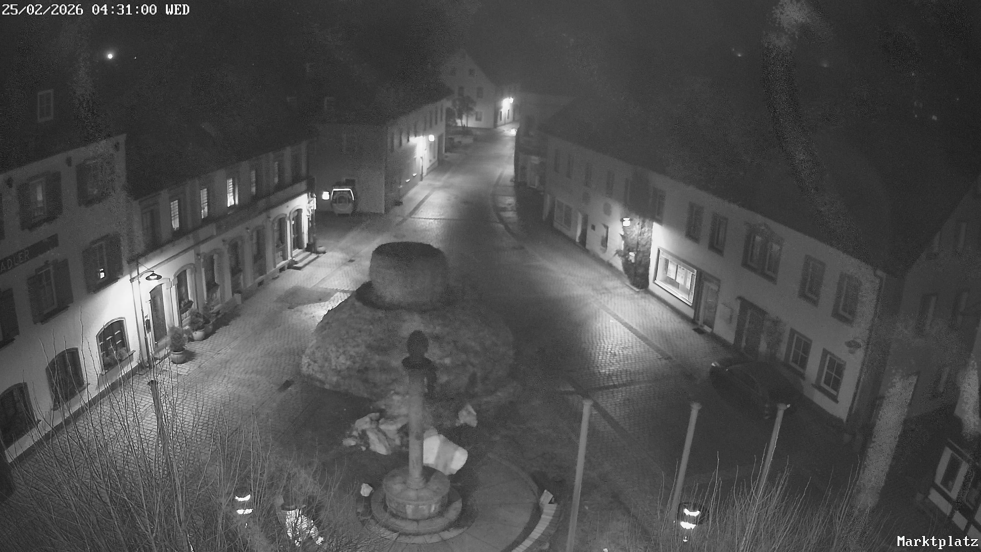 Archiv Foto Webcam Marktplatz von Bischofsgrün