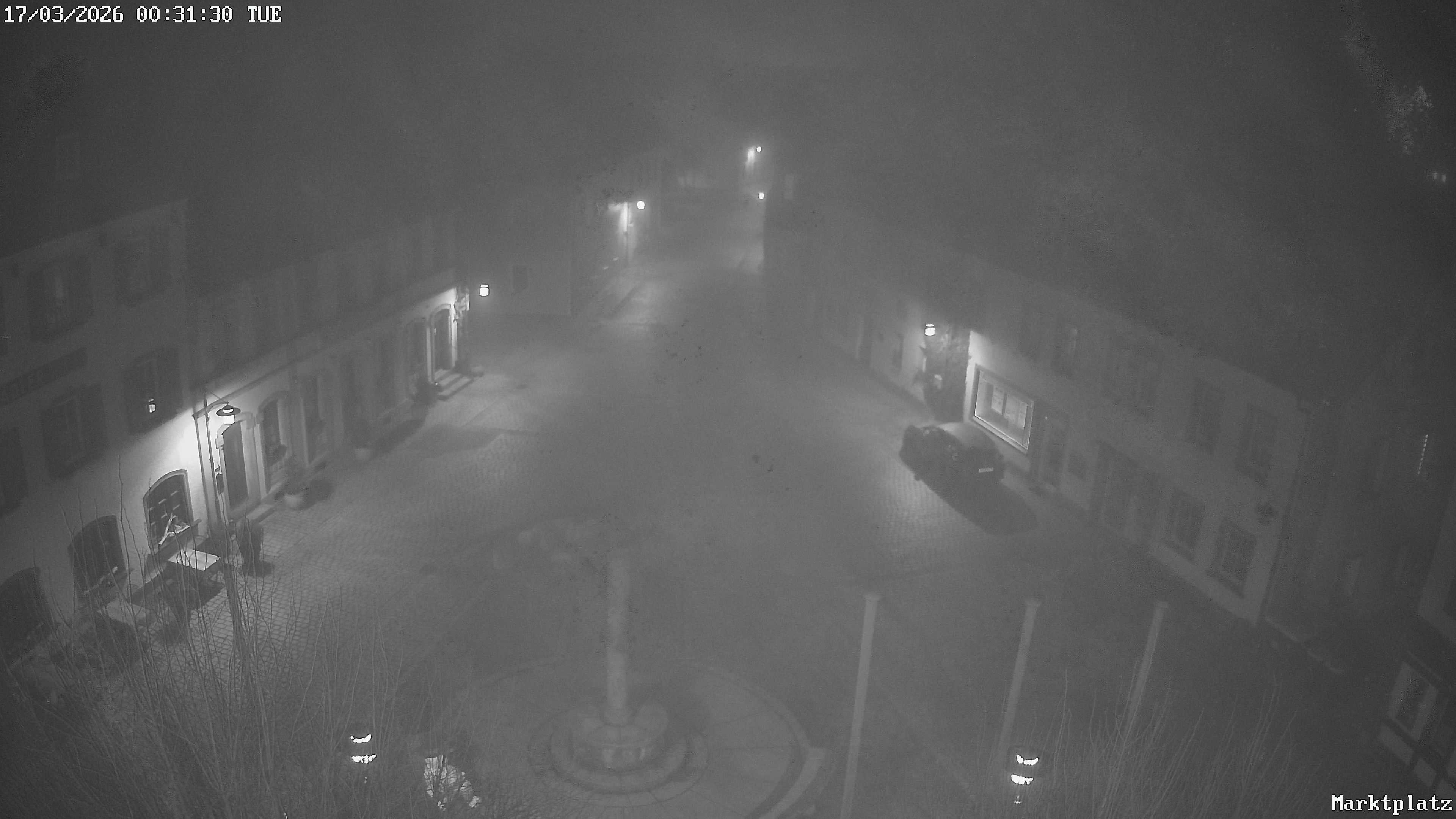 Archiv Foto Webcam Marktplatz von Bischofsgrün