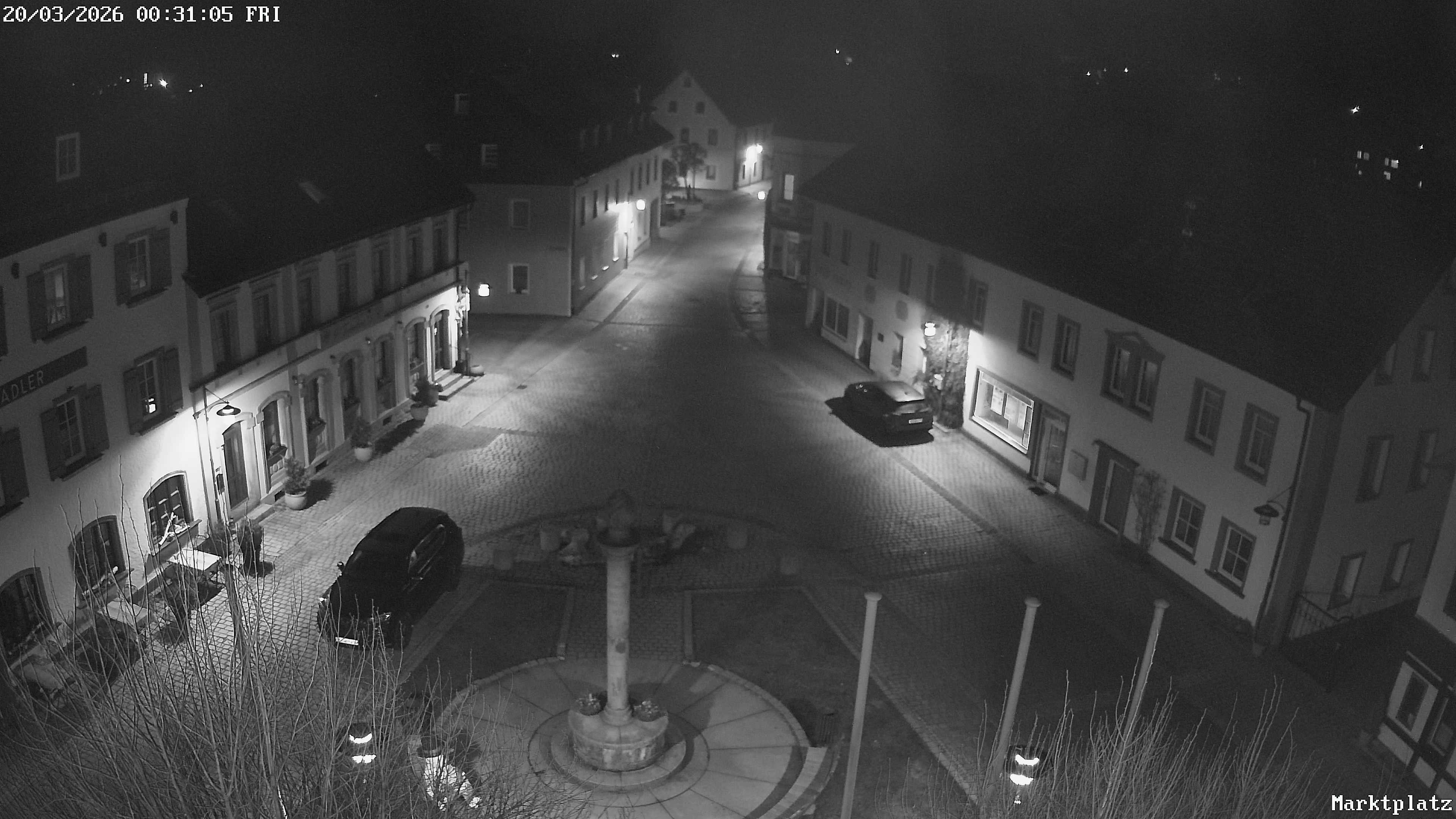 Archiv Foto Webcam Marktplatz von Bischofsgrün