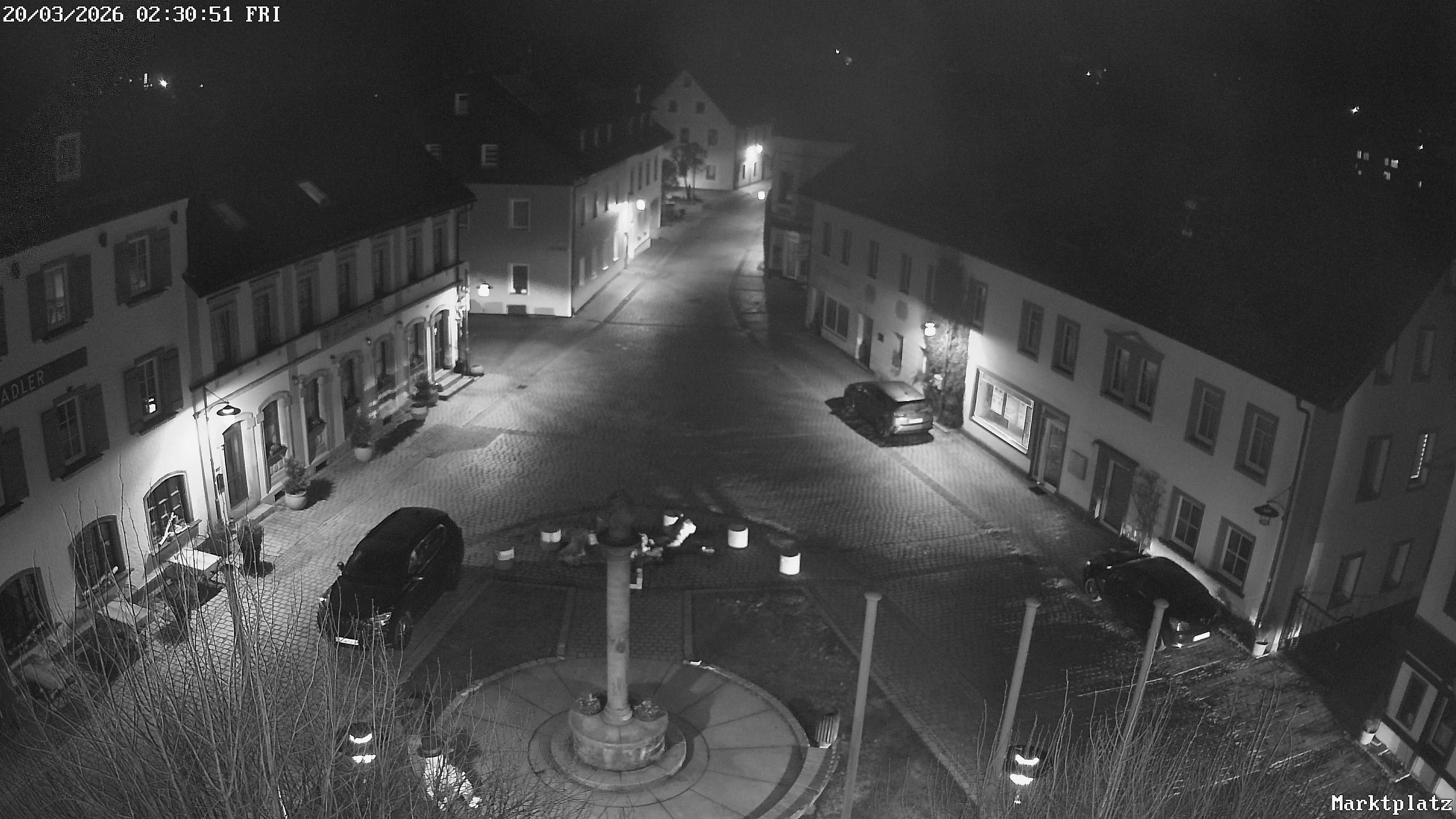 Archiv Foto Webcam Marktplatz von Bischofsgrün