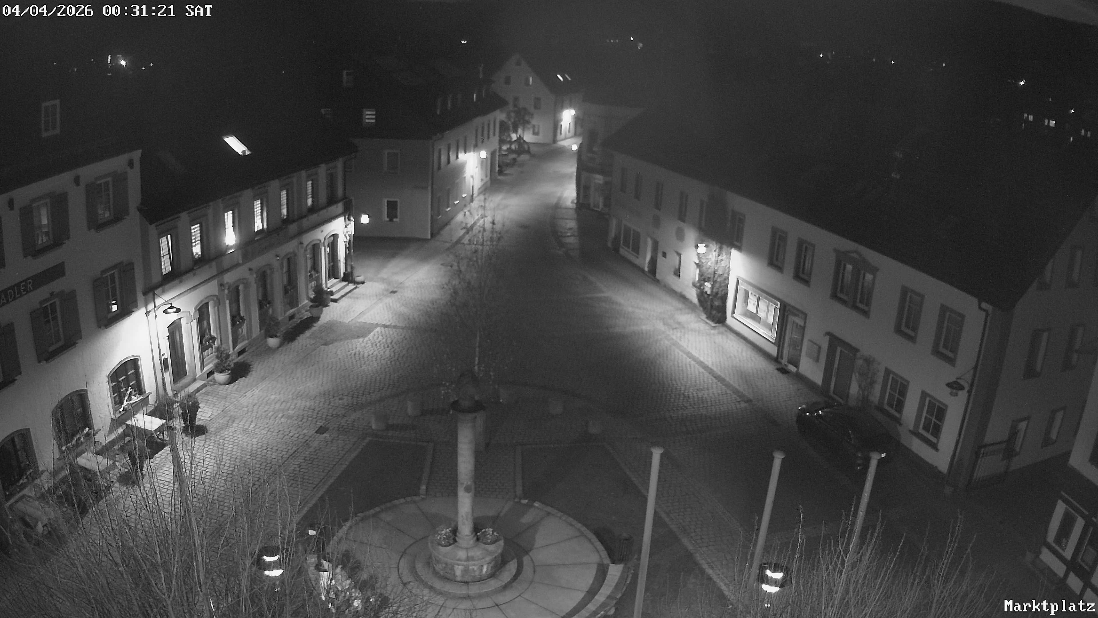 Archiv Foto Webcam Marktplatz von Bischofsgrün