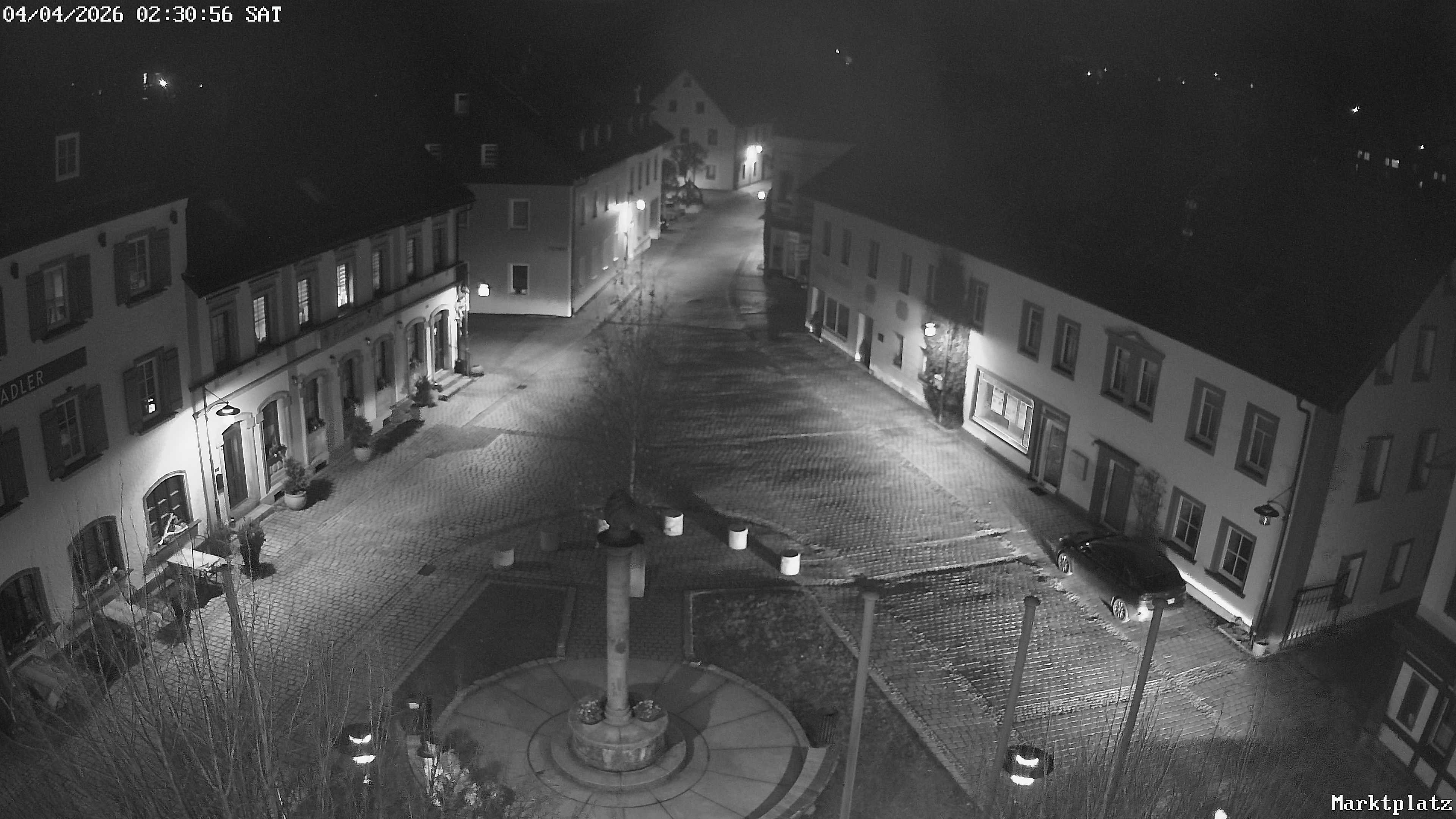 Archiv Foto Webcam Marktplatz von Bischofsgrün