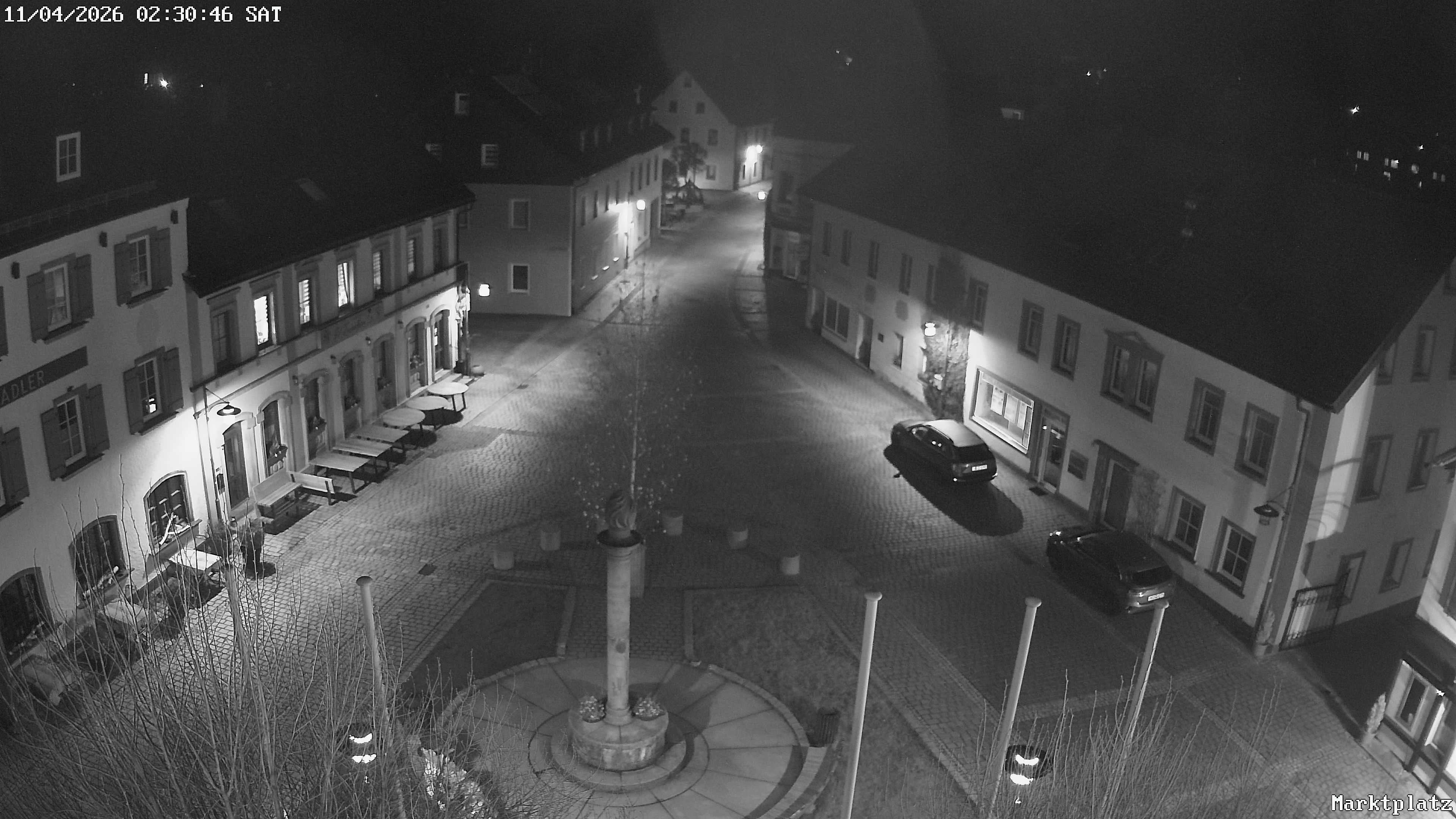 Archiv Foto Webcam Marktplatz von Bischofsgrün
