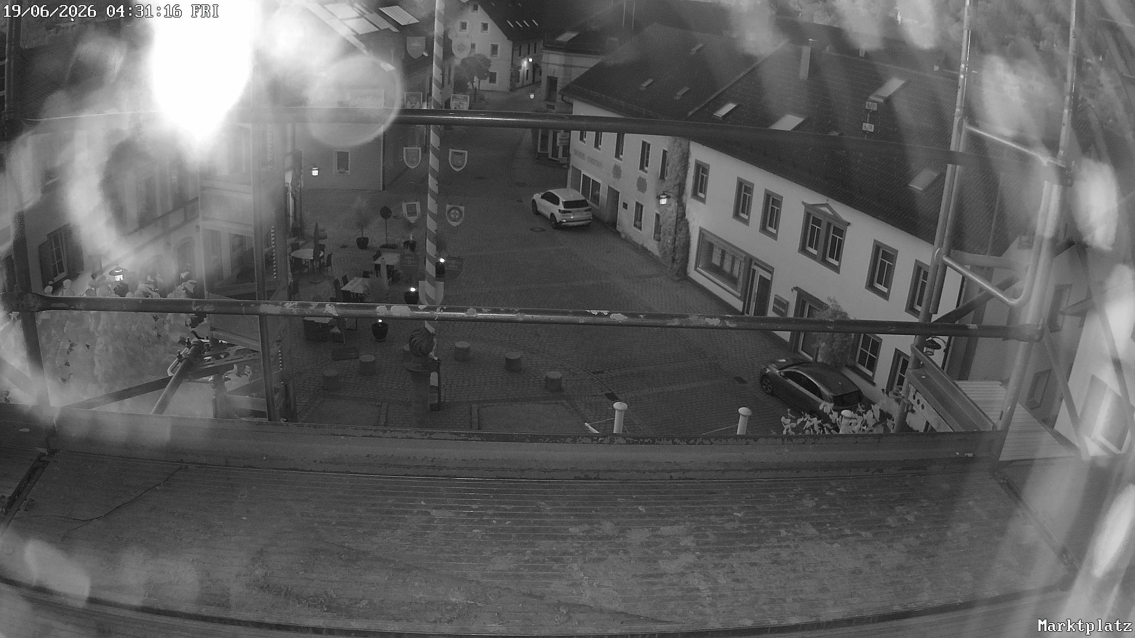 Archiv Foto Webcam Marktplatz von Bischofsgrün