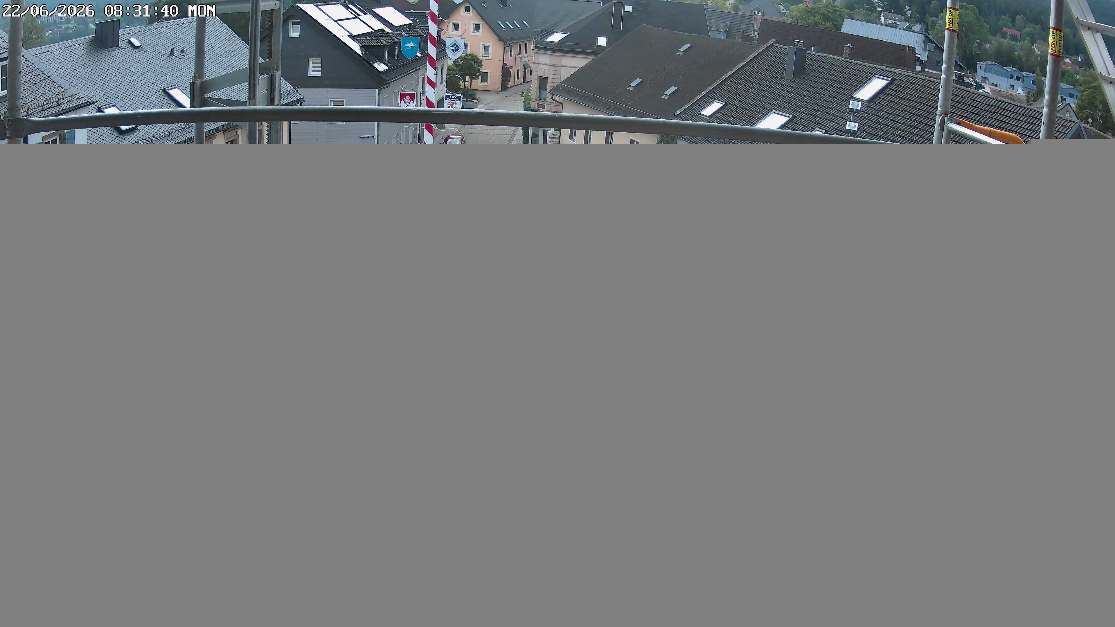 Archiv Foto Webcam Marktplatz von Bischofsgrün