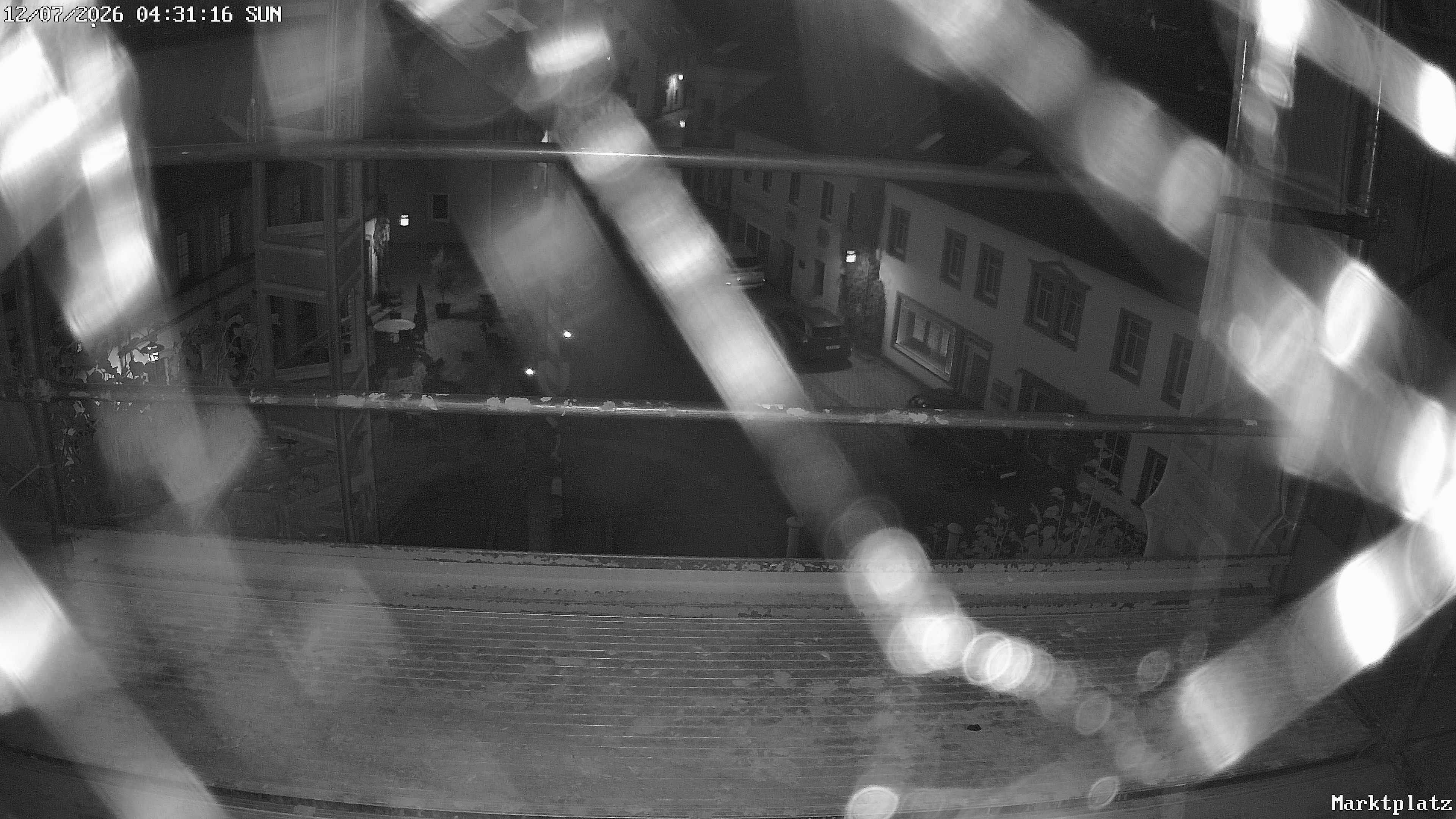 Archiv Foto Webcam Marktplatz von Bischofsgrün
