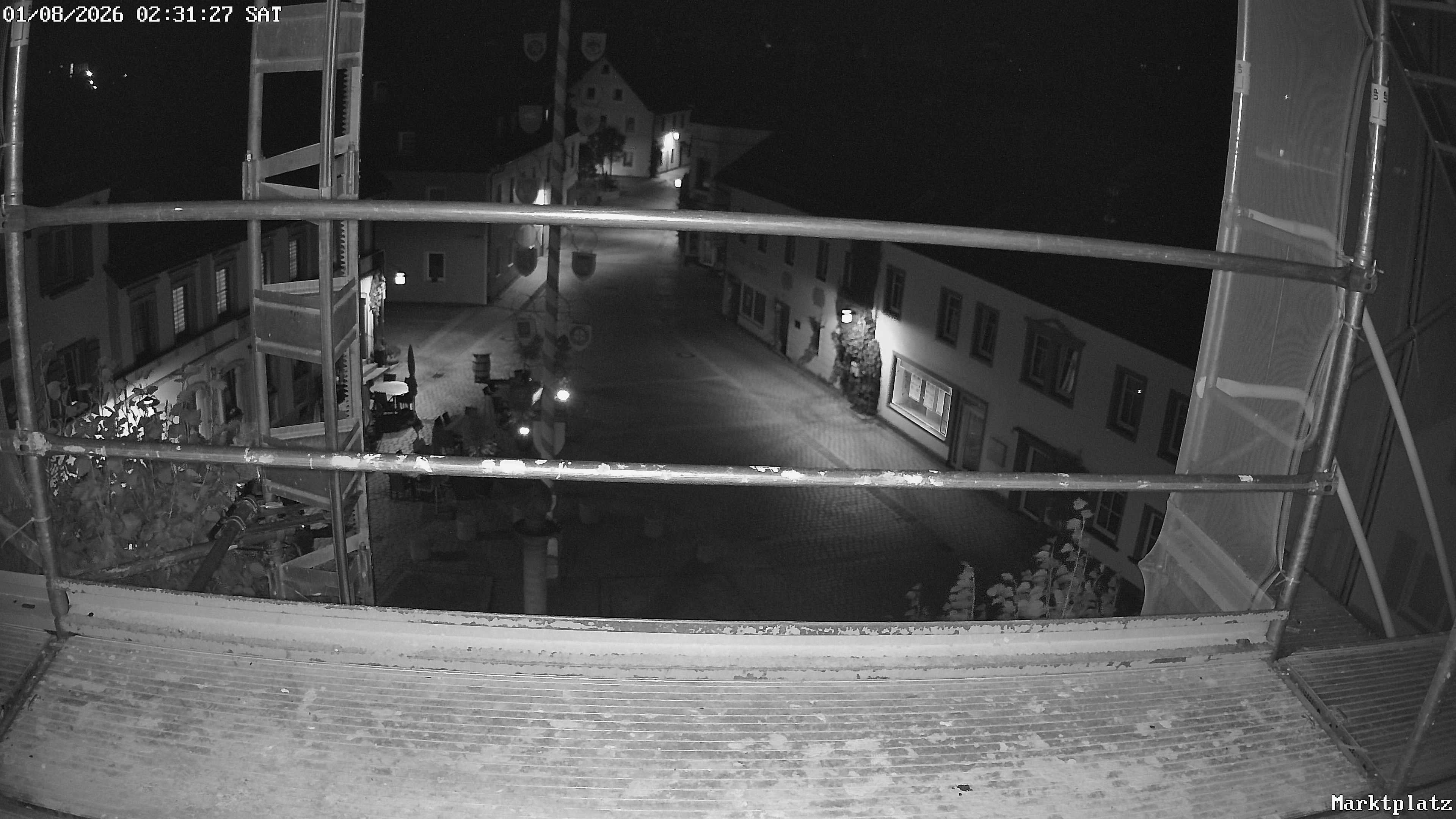 Archiv Foto Webcam Marktplatz von Bischofsgrün