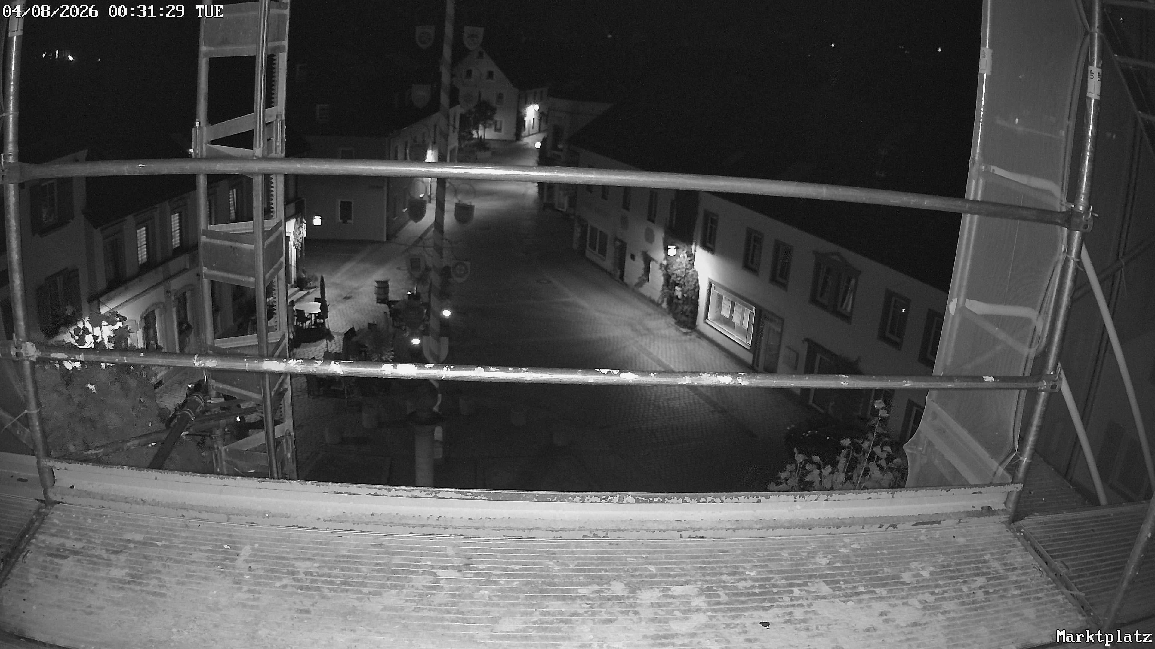 Archiv Foto Webcam Marktplatz von Bischofsgrün