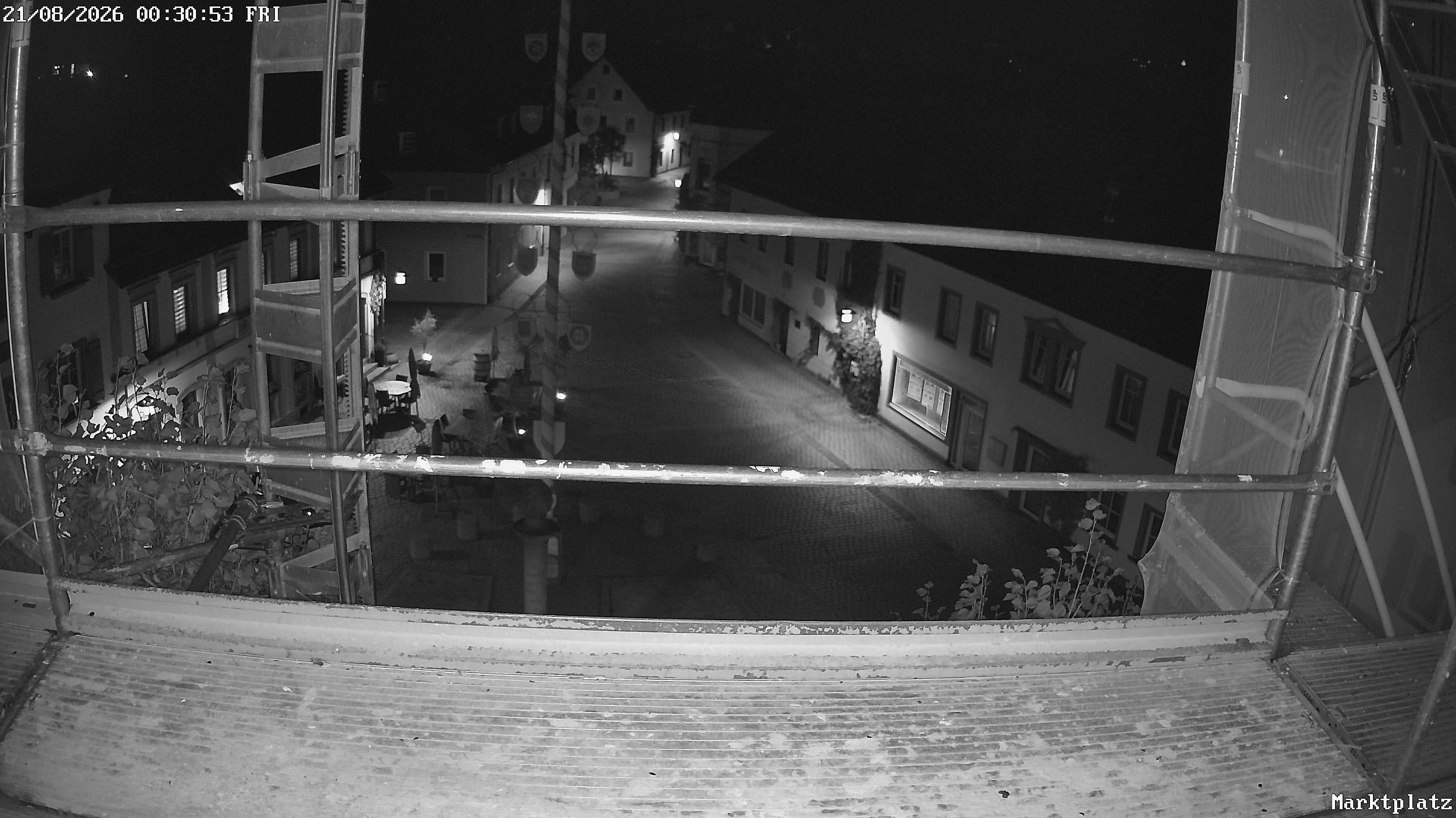 Archiv Foto Webcam Marktplatz von Bischofsgrün