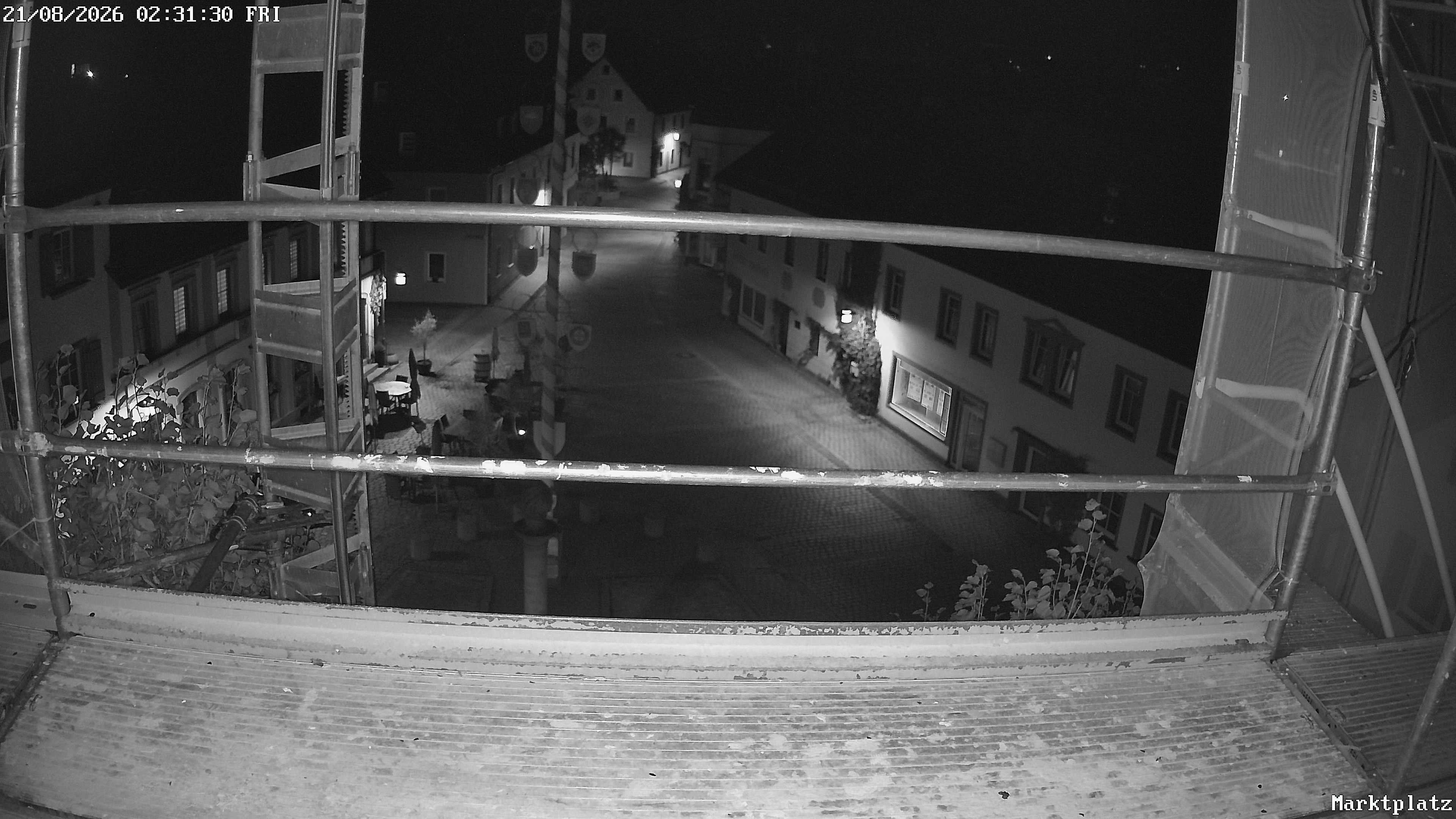 Archiv Foto Webcam Marktplatz von Bischofsgrün