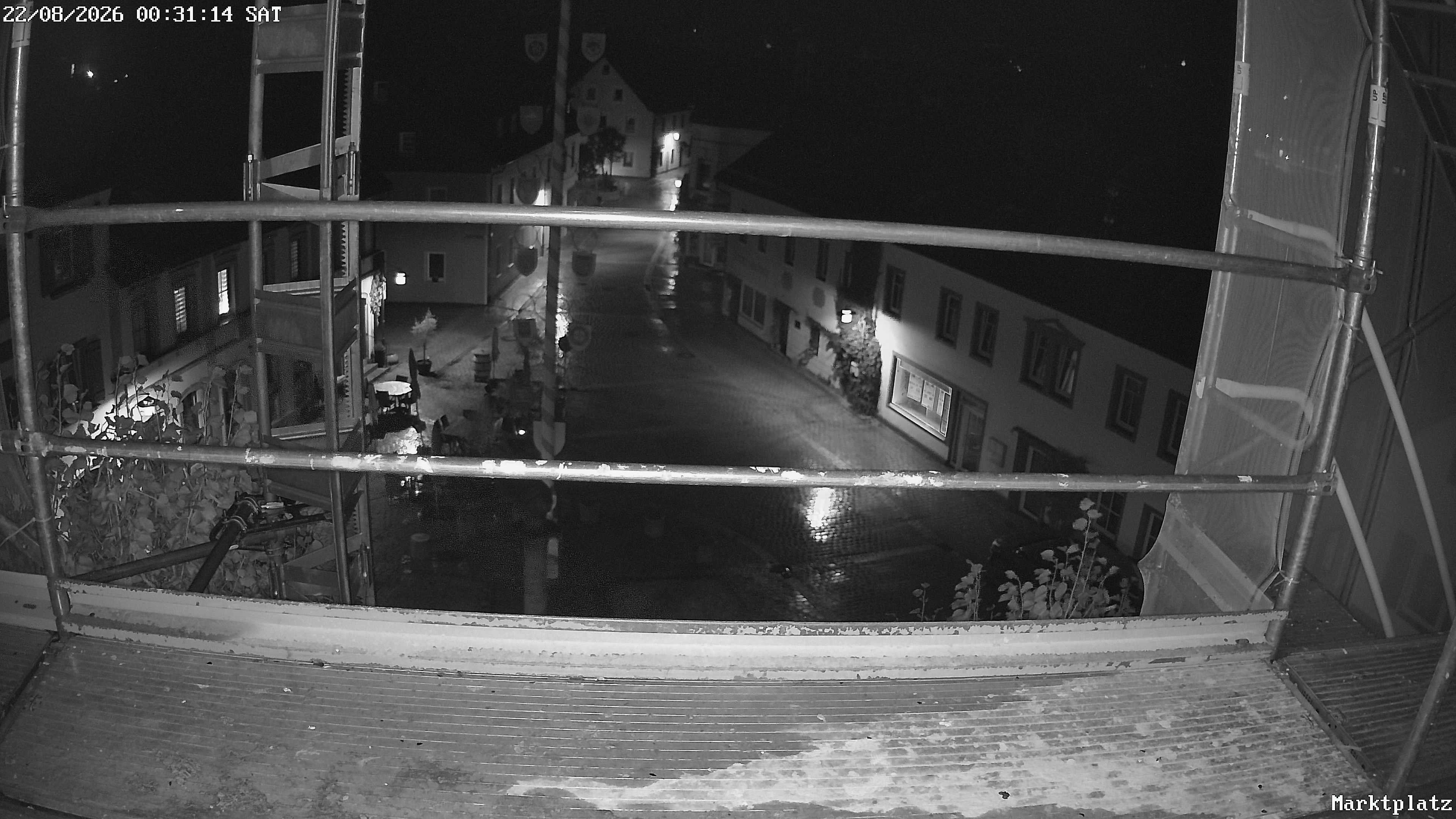Archiv Foto Webcam Marktplatz von Bischofsgrün