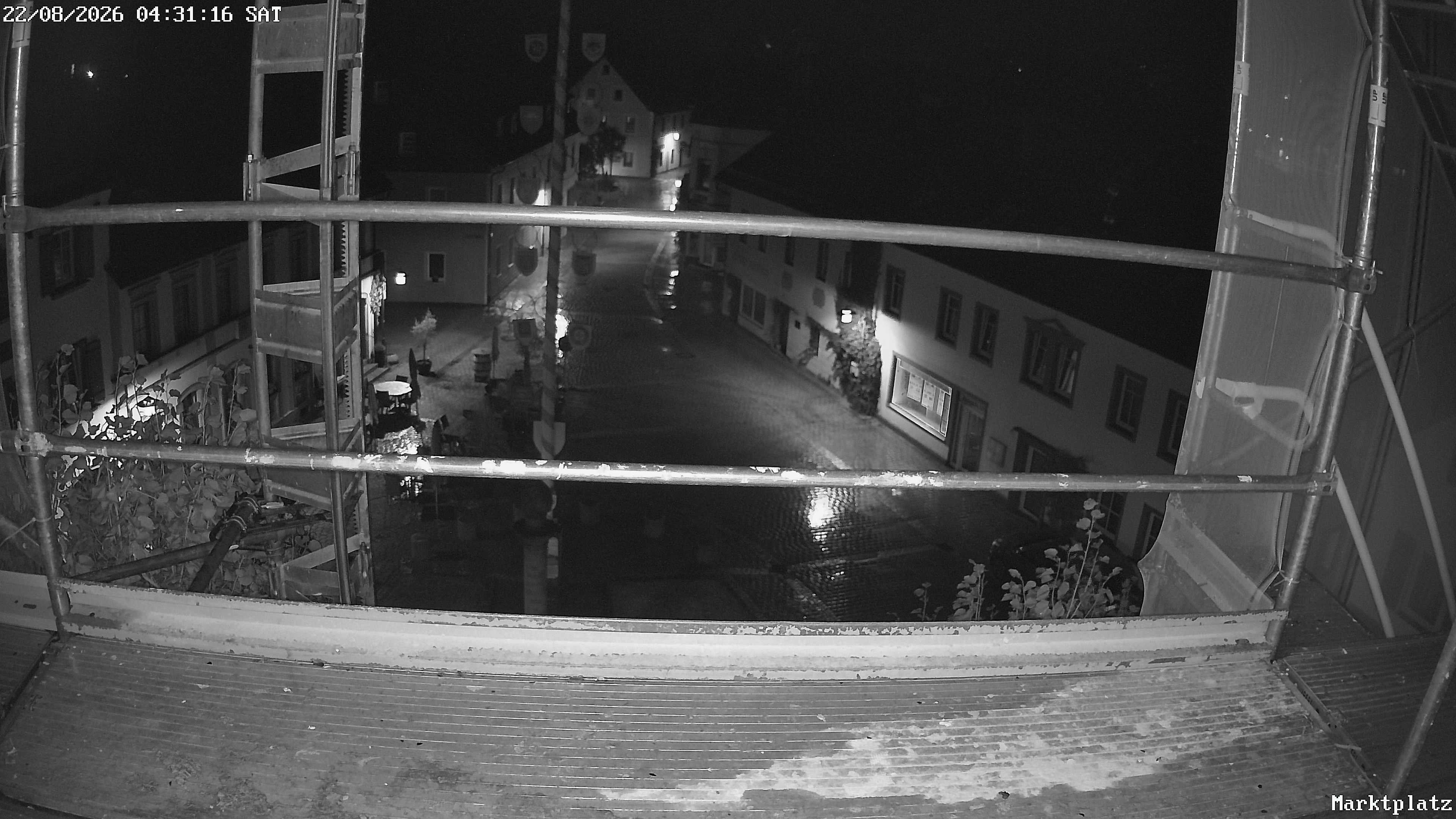Archiv Foto Webcam Marktplatz von Bischofsgrün