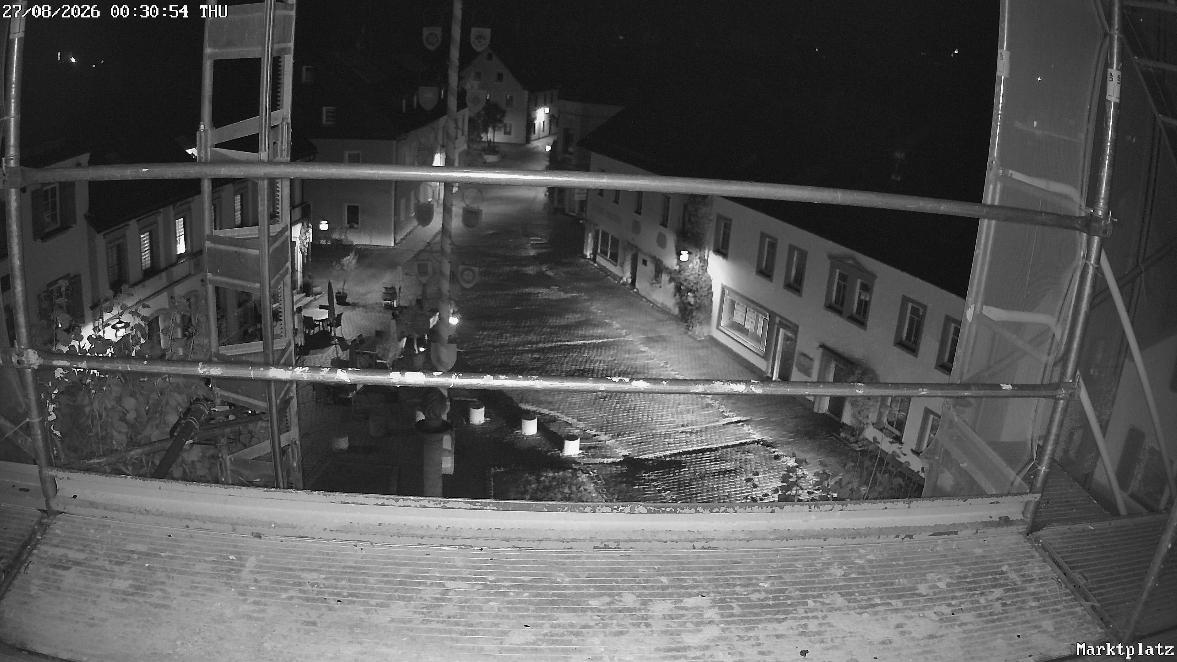 Archiv Foto Webcam Marktplatz von Bischofsgrün