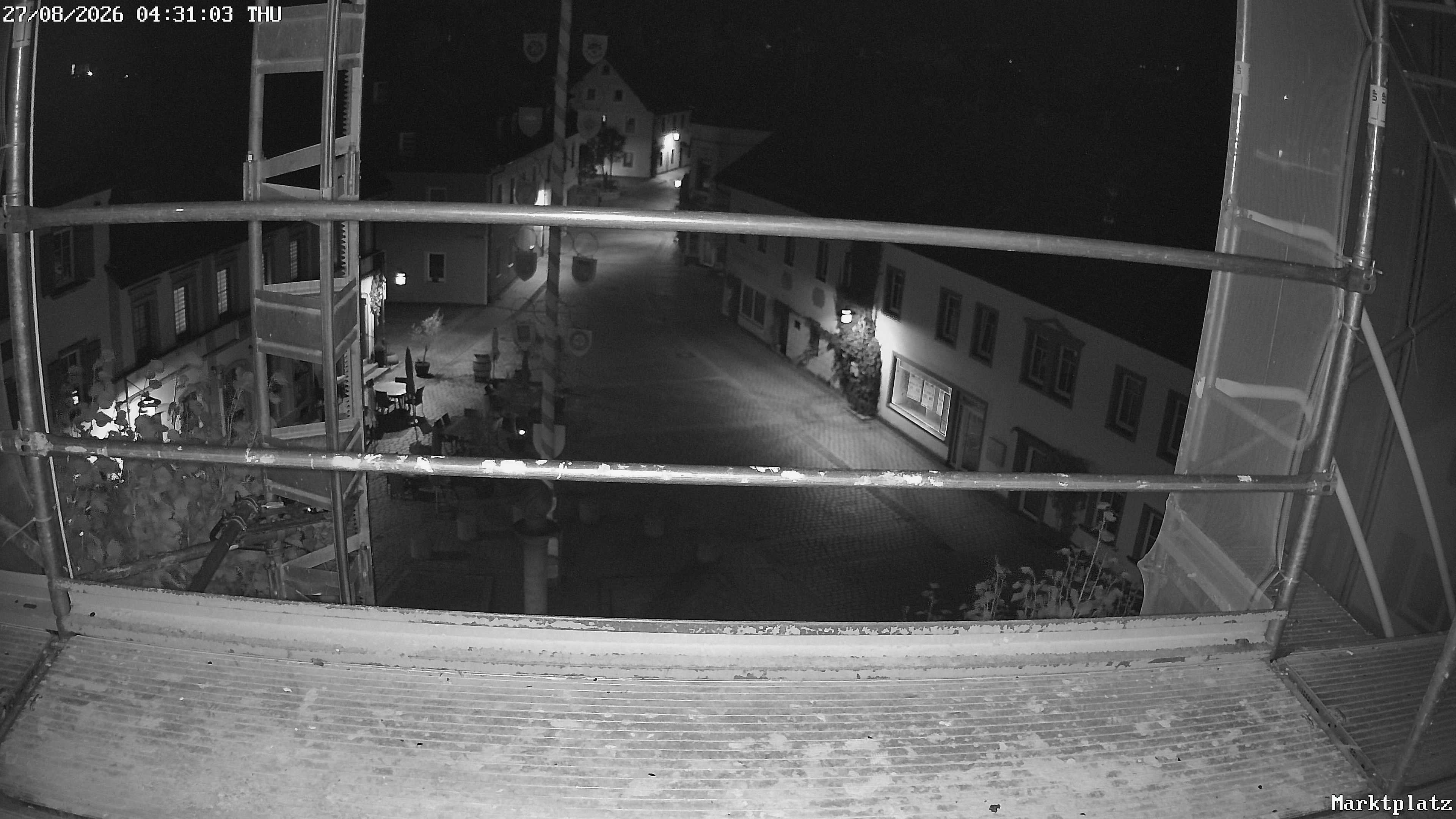Archiv Foto Webcam Marktplatz von Bischofsgrün
