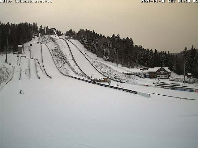 Archiv Foto Webcam Schanzenzentrum im Schwarzwald
