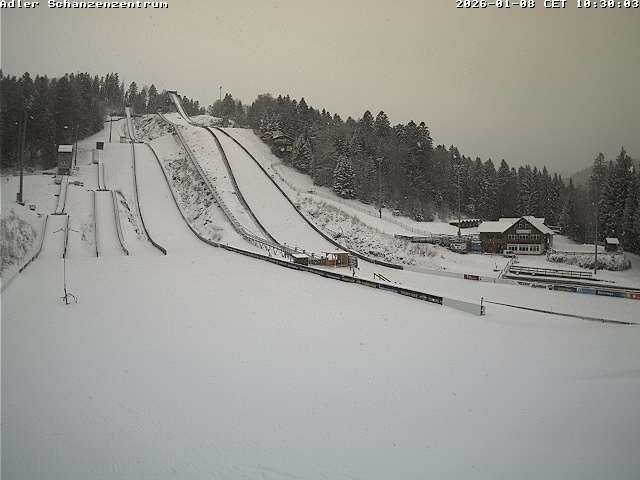 Archiv Foto Webcam Schanzenzentrum im Schwarzwald