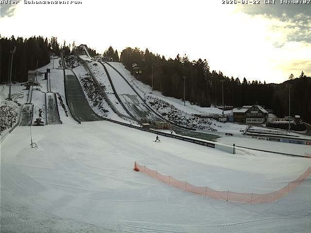 Archiv Foto Webcam Schanzenzentrum im Schwarzwald