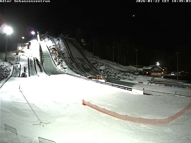 Archiv Foto Webcam Schanzenzentrum im Schwarzwald