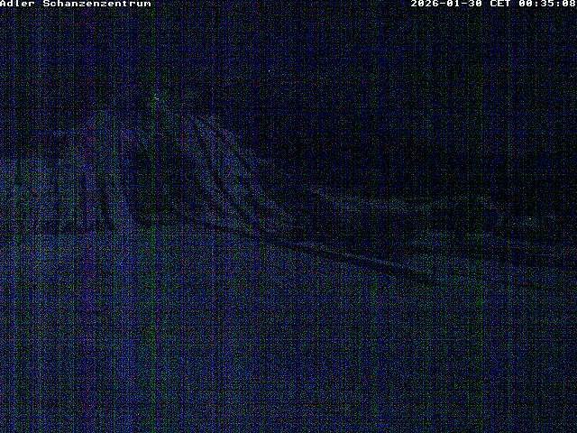 Archived image Webcam Ski jump centre (Black Forest)