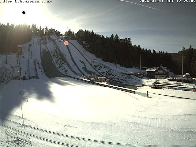 Archiv Foto Webcam Schanzenzentrum im Schwarzwald