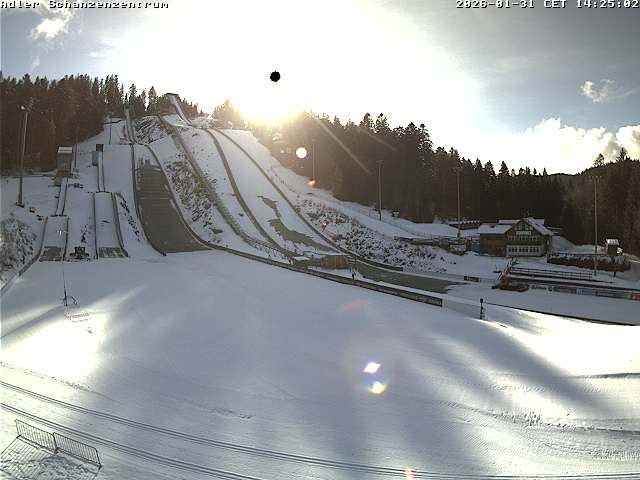 Archiv Foto Webcam Schanzenzentrum im Schwarzwald