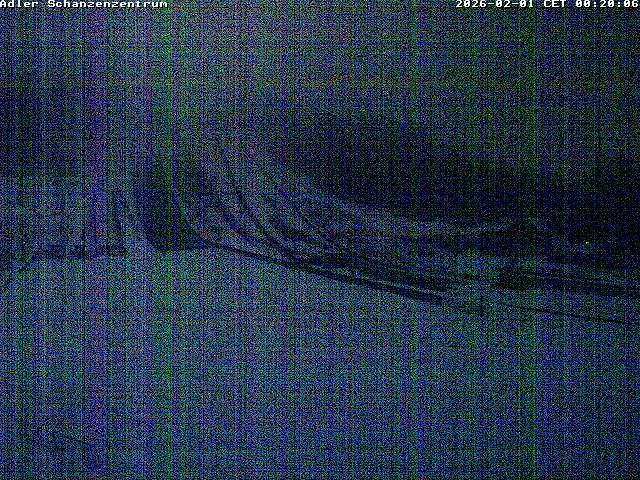Archived image Webcam Ski jump centre (Black Forest)