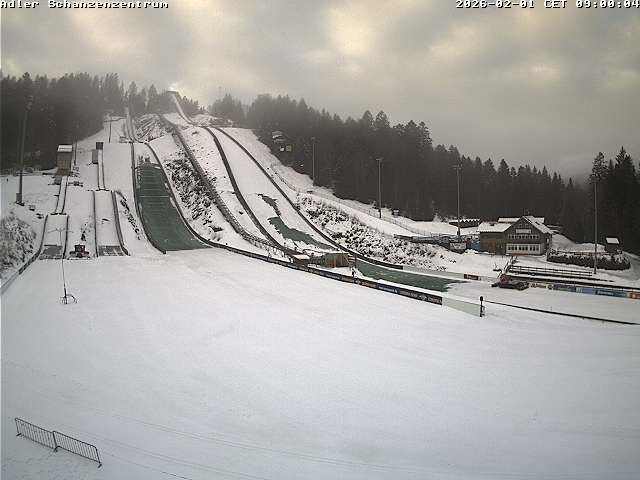 Archiv Foto Webcam Schanzenzentrum im Schwarzwald