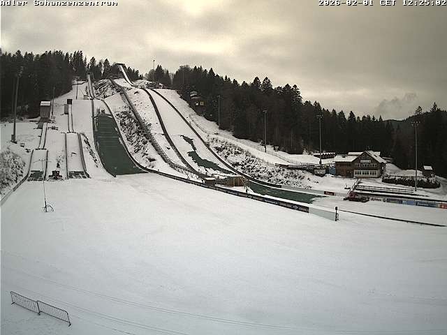 Archiv Foto Webcam Schanzenzentrum im Schwarzwald