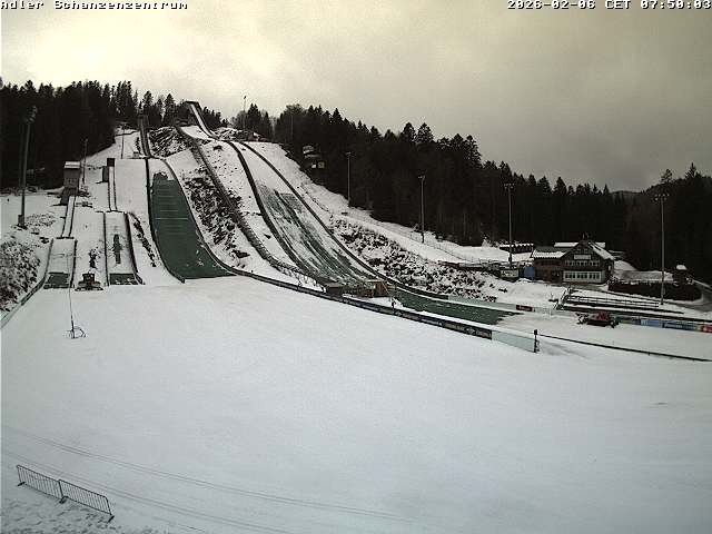 Archiv Foto Webcam Schanzenzentrum im Schwarzwald