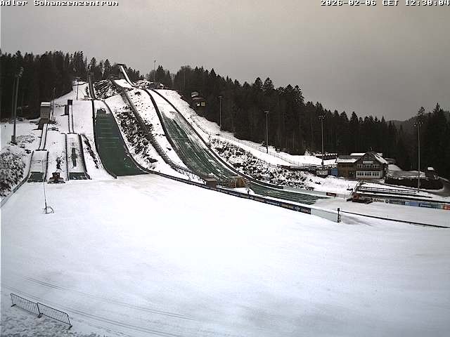Archiv Foto Webcam Schanzenzentrum im Schwarzwald
