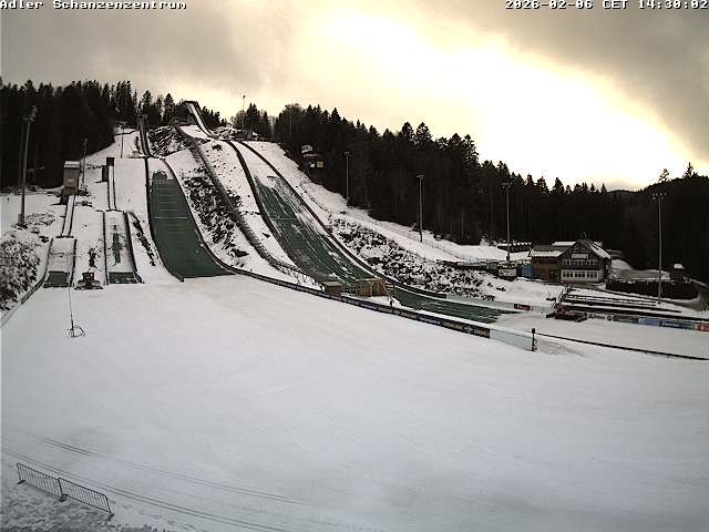 Archiv Foto Webcam Schanzenzentrum im Schwarzwald
