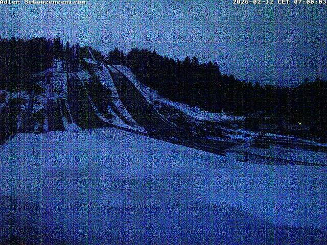 Archiv Foto Webcam Schanzenzentrum im Schwarzwald