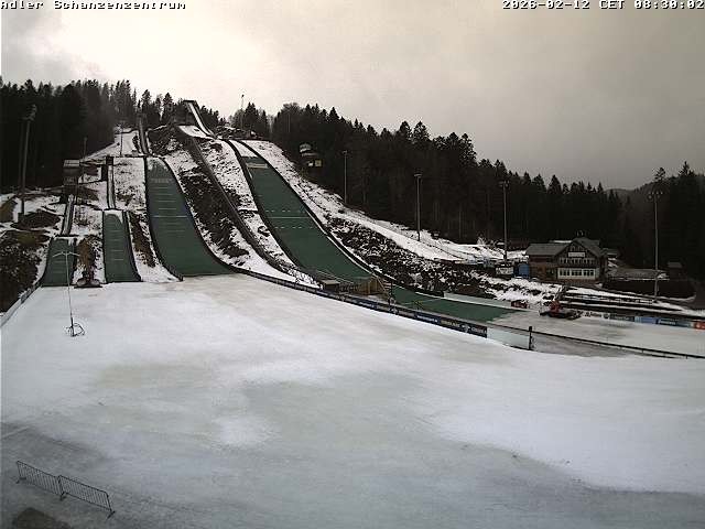 Archiv Foto Webcam Schanzenzentrum im Schwarzwald
