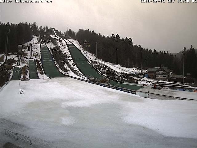 Archiv Foto Webcam Schanzenzentrum im Schwarzwald