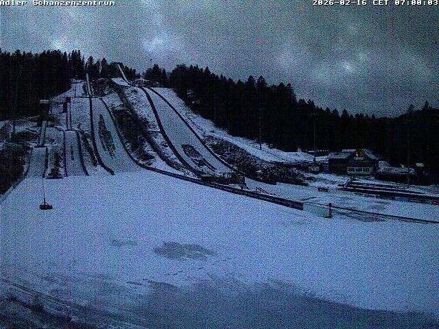 Archiv Foto Webcam Schanzenzentrum im Schwarzwald